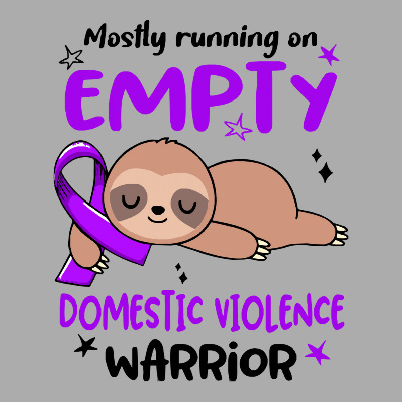 Domestic Violence Awareness T  Shirt Mostly Running On Empty Domestic Men's T-shirt Pajama Set by hardlyvagabond | Artistshot