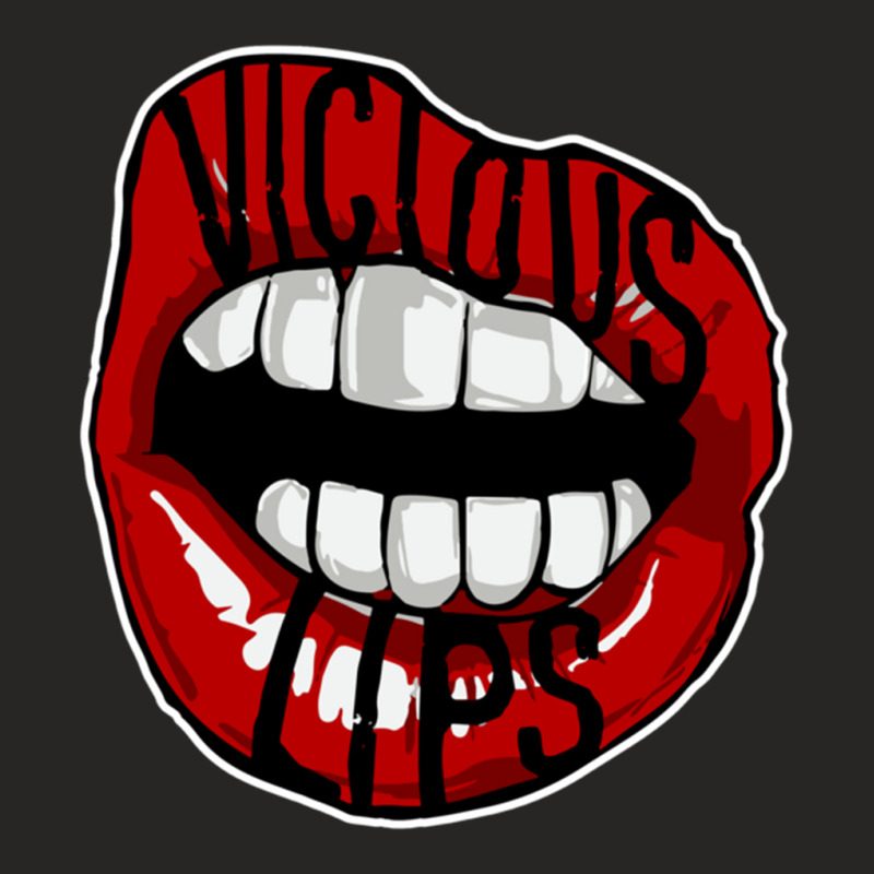 Vicious Lips Ladies Fitted T-Shirt by JACQUELINEJACKSON | Artistshot