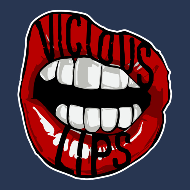 Vicious Lips Ladies Denim Jacket by JACQUELINEJACKSON | Artistshot