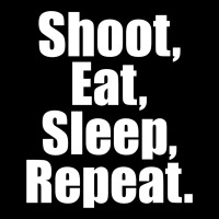 Eat Sleep Shoot Repeat Fleece Short | Artistshot