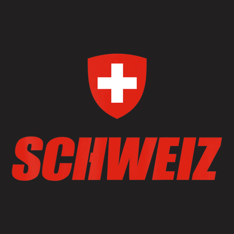 Schweiz Swiss National Flag Switzerland Coat Of Arms T-shirt | Artistshot