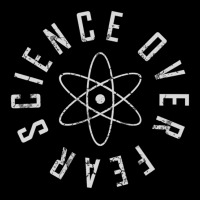 Science Over Fear V-neck Tee | Artistshot