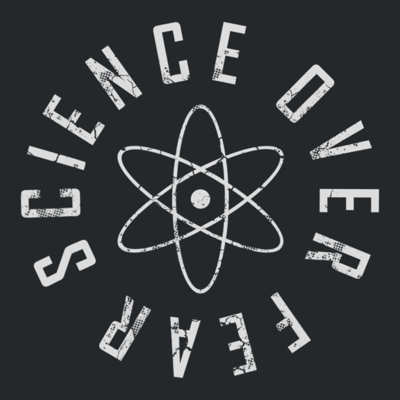 Science Over Fear Crewneck Sweatshirt | Artistshot