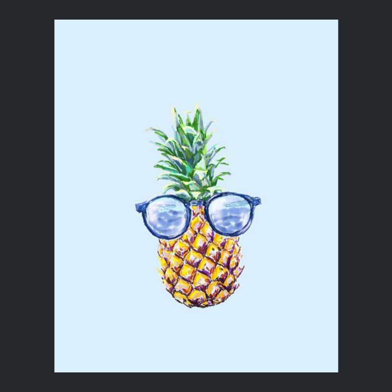 Pineapple At Sea, Pineapple In Glasses Graphic Crewneck Sweatshirt | Artistshot