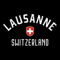 Lausanne Switzerland Swiss Flag Lausanne Women's V-neck T-shirt | Artistshot