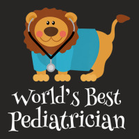 Pediatrician (worlds Best) Doctor Job Ladies Fitted T-shirt | Artistshot