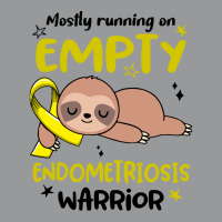 Endometriosis Awareness T  Shirt Mostly Running On Empty Endometriosis Crewneck Sweatshirt | Artistshot