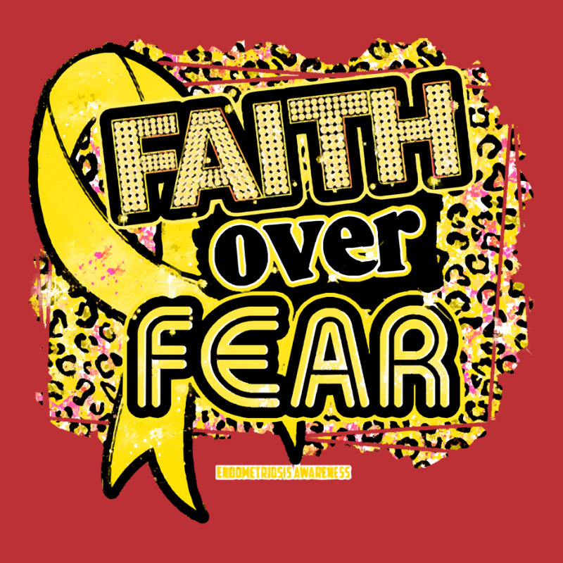 Endometriosis T  Shirt Endometriosis Awareness  Ribbon Faith Over Fear Youth Sweatshirt by hardlyvagabond | Artistshot