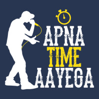 Apna Time Aayega Rapper Hindi Quote Men Denim Jacket | Artistshot