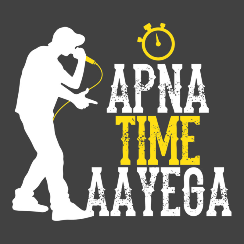 Apna Time Aayega Rapper Hindi Quote Vintage T-Shirt by cm-arts | Artistshot