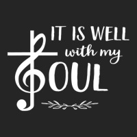 Religious Christian Music Well With My Soul Treble Unisex Hoodie | Artistshot