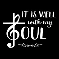 Religious Christian Music Well With My Soul Treble Zipper Hoodie | Artistshot