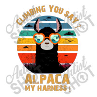 Climbing You Say Alpaca My Harness Funny Rock Climber Gift Baby Bodysuit | Artistshot