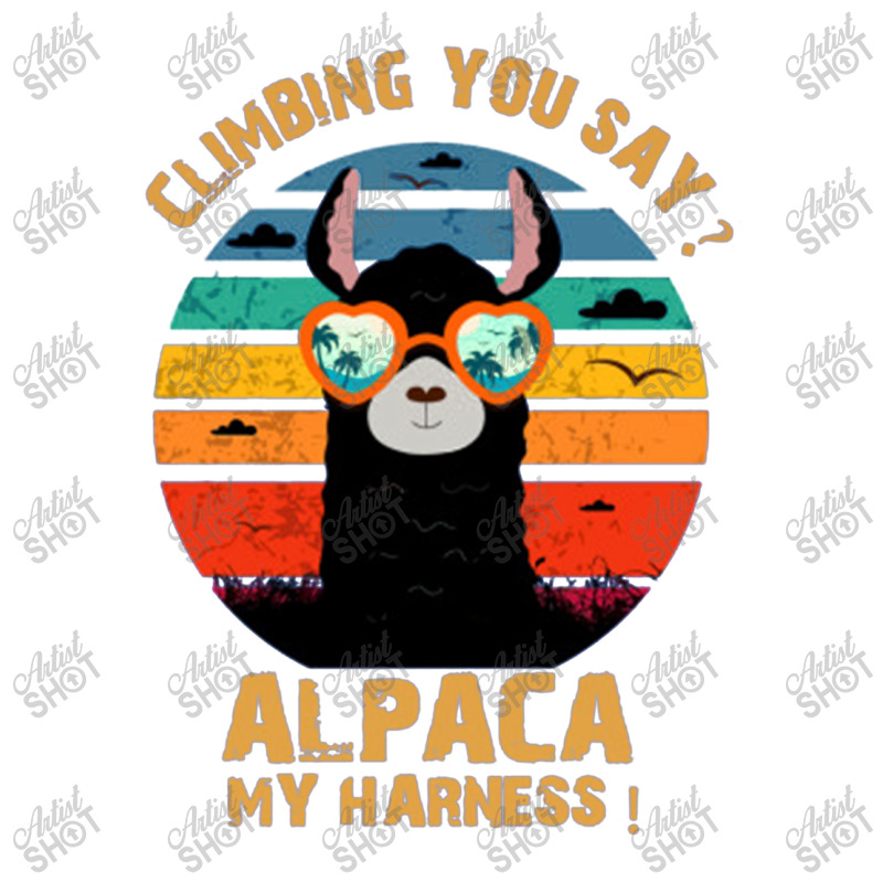 Climbing You Say Alpaca My Harness Funny Rock Climber Gift Baby Bodysuit | Artistshot