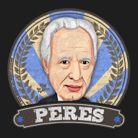 Shimon Peres Israeli President Prime Minister Retro Style Classic T-shirt | Artistshot