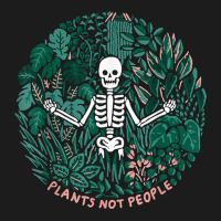 Plants Not People Skeleton Funny Halloween Costume Gift Hoodie & Jogger Set | Artistshot