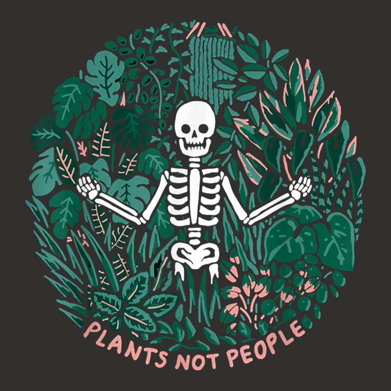 Plants Not People Skeleton Funny Halloween Costume Gift Champion Hoodie | Artistshot