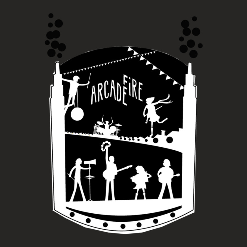 Arcade Fire Stage Ladies Fitted T-Shirt by CodyChambers | Artistshot