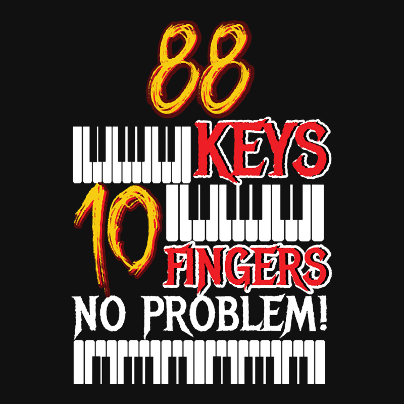 88 Keys 10 Fingers Piano Baby Bibs by laughingtuy | Artistshot