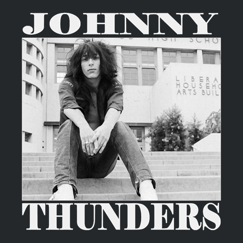 Black Johnny Thunders Classic Crewneck Sweatshirt | Artistshot