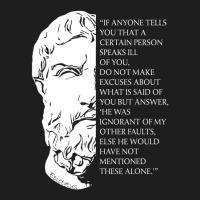 Stoicism Epictetus Stoic Philosophy Quote Faults Classic T-shirt | Artistshot