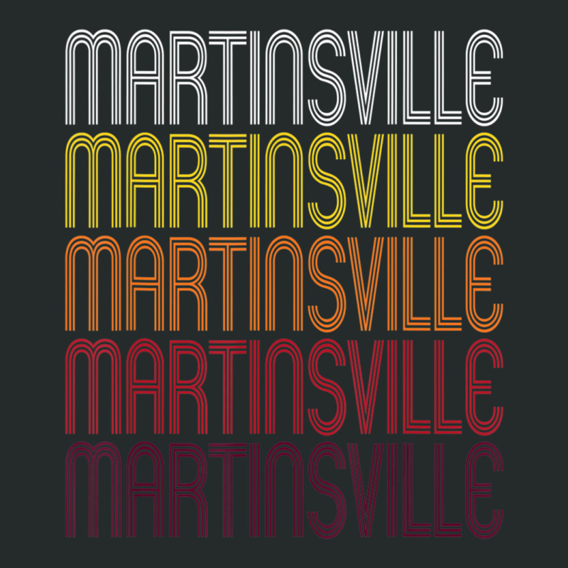 Martinsville, In Vintage Style Indiana Women's Triblend Scoop T-shirt by Sheppard Karena | Artistshot