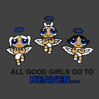 Power Puff All Good Gril Go To Heaven(front) Vintage T-shirt | Artistshot