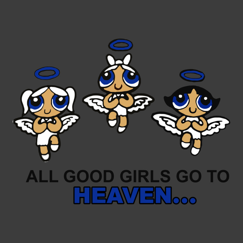 Power Puff All Good Gril Go To Heaven(front) Men's Polo Shirt | Artistshot