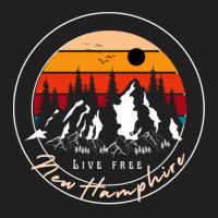 Live Free New Hamphire T-shirt | Artistshot