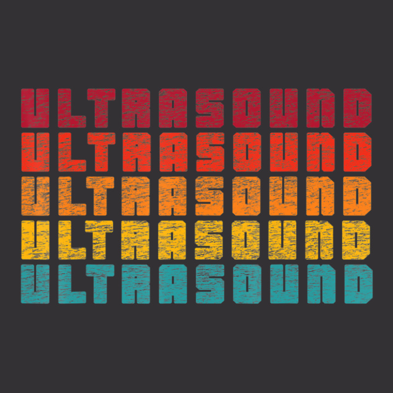 Retro Ultrasound Technologist Vintage Distressed Vintage Hoodie by cm-arts | Artistshot