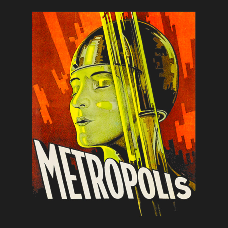 Mens Metropolis 1927 Movie Poster Classic T-shirt by cm-arts | Artistshot