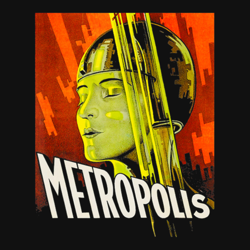 Mens Metropolis 1927 Movie Poster Baby Bibs by cm-arts | Artistshot