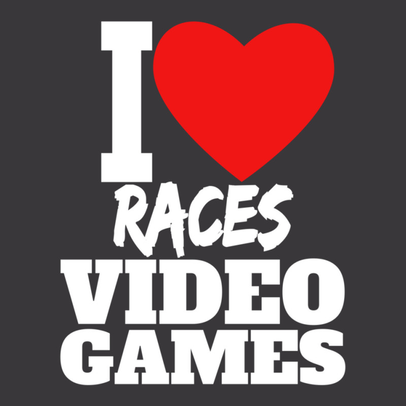 I Love Races Video Games Ladies Curvy T-Shirt by TylerHancock | Artistshot