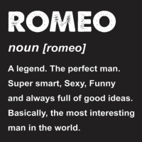 Mens Romeo Name T-shirt | Artistshot