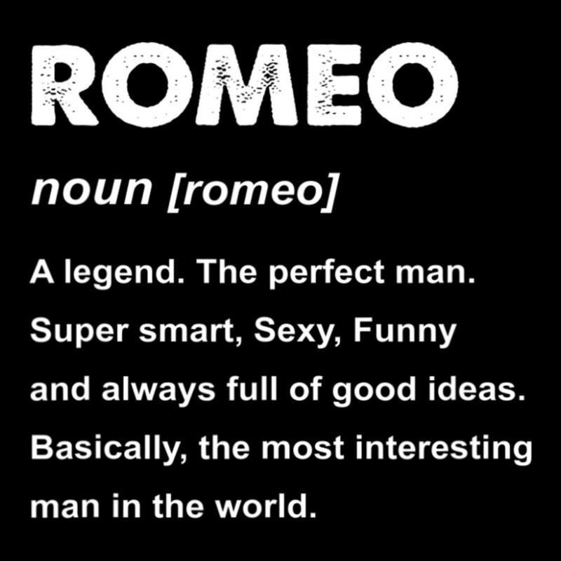 Mens Romeo Name Lightweight Hoodie | Artistshot