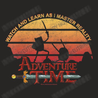 Cn Adventure Time Watch And Learn As I Master Reality Ladies Fitted T-shirt | Artistshot