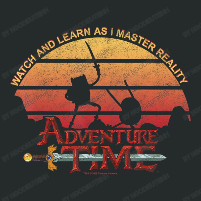 Cn Adventure Time Watch And Learn As I Master Reality Women's Triblend Scoop T-shirt by ngodieutrinh | Artistshot