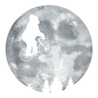 Gorilla Riding Moon Bike Halloween Lunar Cycling Cyclist Tank Top Crewneck Sweatshirt | Artistshot