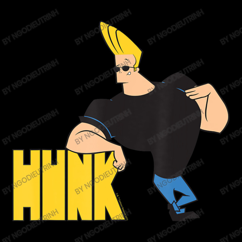 Johnny Bravo Bravo Is A Big Hunk Pocket T-shirt | Artistshot