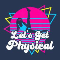 Let's Get Physical For A Fitness 80's Lover Men Denim Jacket | Artistshot