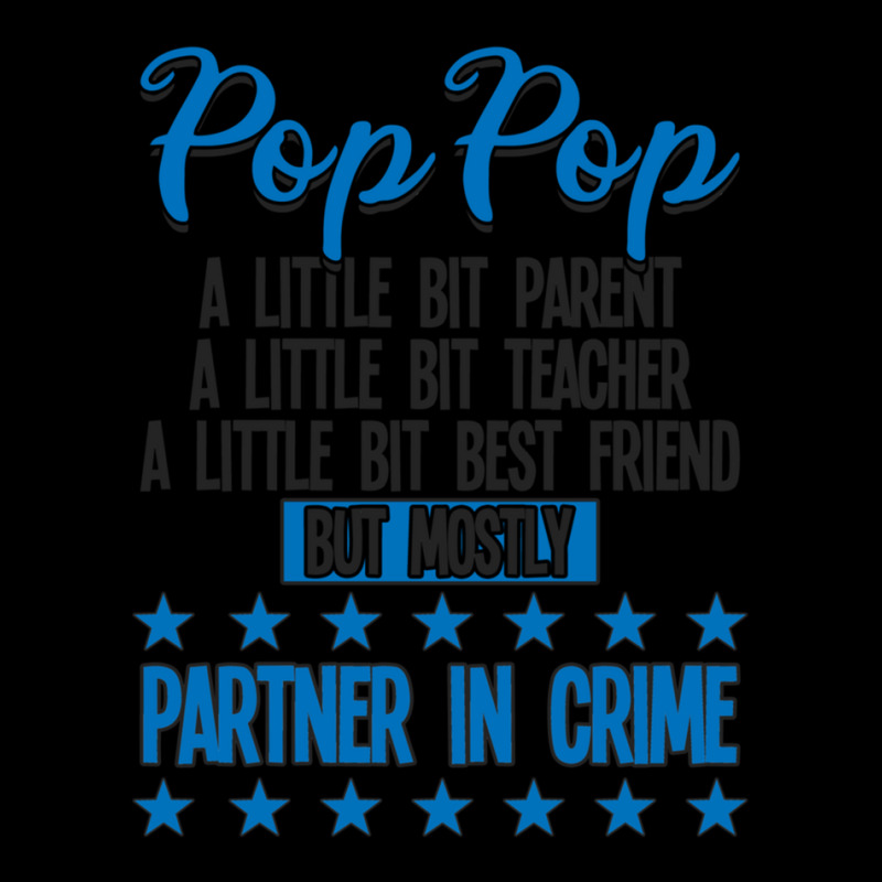 Pop Pop Partner In Crime Zipper Hoodie | Artistshot