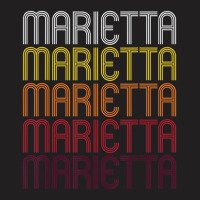 Marietta Retro Wordmark Pattern Vintage Style T-shirt | Artistshot