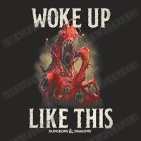 Dungeons & Dragons Woke Up Like This Ladies Fitted T-shirt | Artistshot