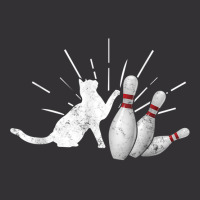 Alley Cat Tipping Pins Funny Bowling T Shirt Vintage Short | Artistshot