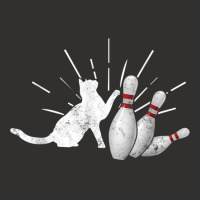 Alley Cat Tipping Pins Funny Bowling T Shirt Champion Hoodie | Artistshot