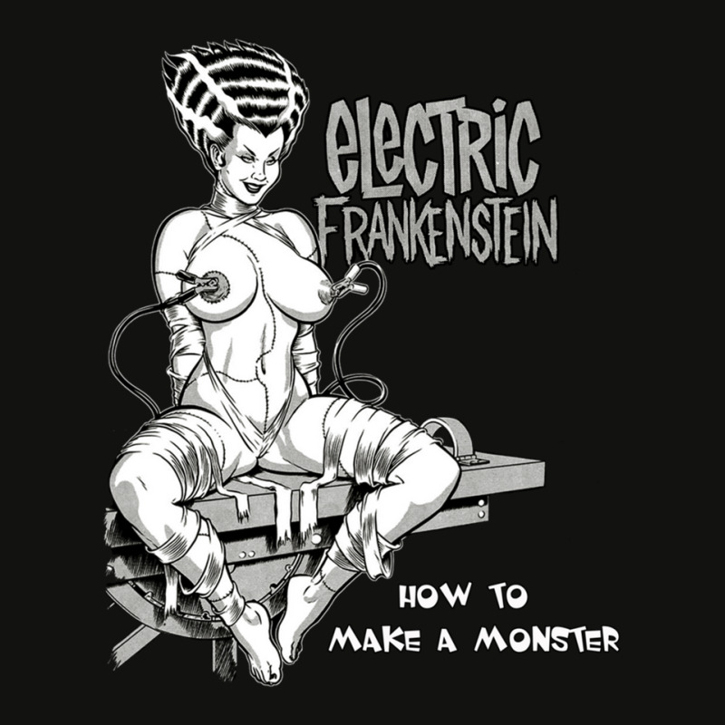 Electric Frankenstein - How To Make A Monster Scorecard Crop Tee by RebekahShinn | Artistshot