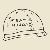 Meat Is Murder Helmet Cropped Hoodie | Artistshot