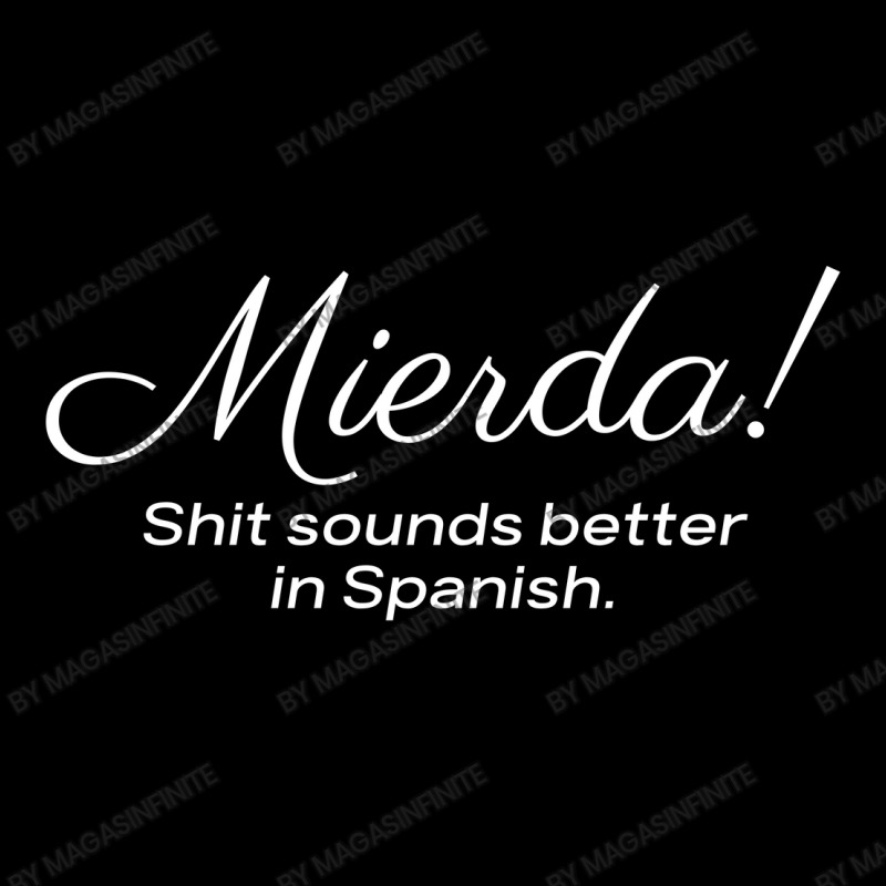 Mierda - Shit Sounds Better In Spanish Women's V-Neck T-Shirt by Magasinfinite | Artistshot