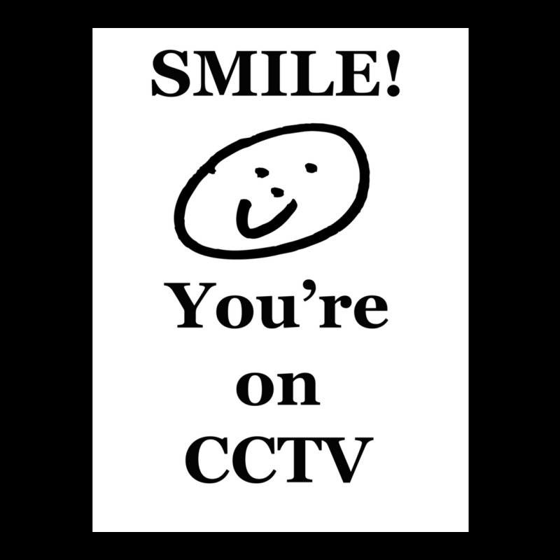 Smile, You_re On Cctv Cropped Sweater by cm-arts | Artistshot