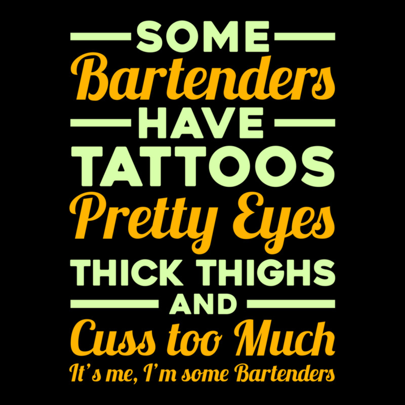 Funny Some Bartender Have Professional Mixologist Bartending Long Slee Legging by cm-arts | Artistshot